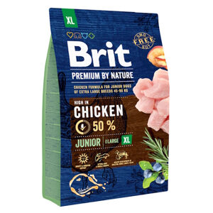 BRIT Premium by Nature Junior granule pro extra velké psy XL 1 ks, Hmotnost balení: 3 kg