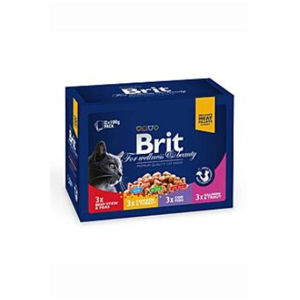 BRIT Premium Family Plate kapsička pro kočky 12 x 100 g
