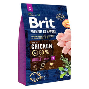 BRIT Premium by Nature Adult S granule pro psy 1 ks, Hmotnost balení: 8 kg
