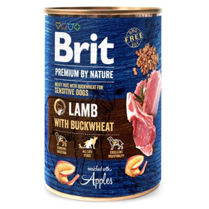 BRIT Premium by Nature Lamb & Buckwheat konzerva pro psy 1 ks, Hmotnost balení: 800 g