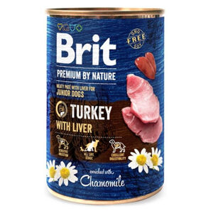 BRIT Premium by Nature Turkey & Liver konzerva pro psy 400 g