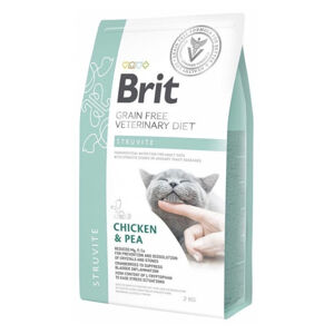 BRIT Veterinary diet grain free struvite granule pro kočky, Hmotnost balení: 5 kg