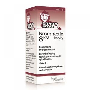 BROMHEXIN 8 KM kapky 100 ml