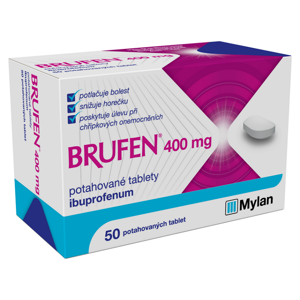 BRUFEN 400 mg  50 potahovaných tablet II