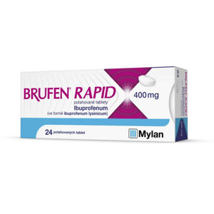 BRUFEN Rapid 400 mg 24 potahovaných tablet II
