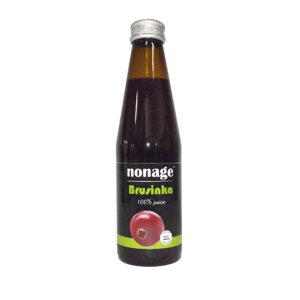 NONAGE Brusinka 100% juice premium 250 ml BIO