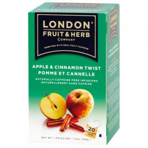 LONDON FRUIT & HERB Čaj Twist – Jablko se skořicí 20 x 2 g