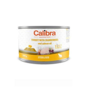 CALIBRA Cat Sterilised krůta konzerva pro kočky 200 g