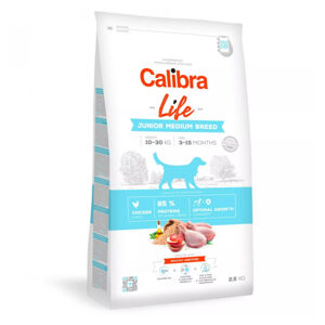 CALIBRA Life Junior Medium Breed Chicken pro mladé psy středních plemen 2,5 kg
