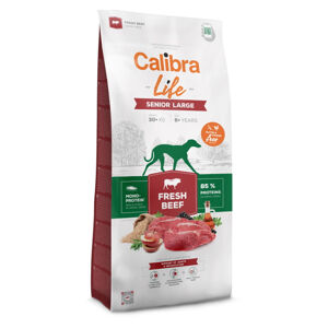 CALIBRA Life Fresh Beef Senior Large granule pro psy 1 ks, Hmotnost balení: 2,5 kg