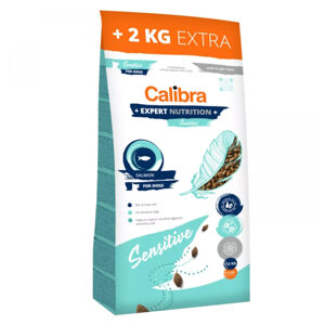 CALIBRA Expert Nutrition Sensitive Salmon granule pro psy 12+2 kg ZDARMA