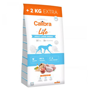 CALIBRA Life Adult Large Breed Chicken granule pro psy 12+2 kg ZDARMA