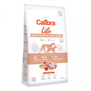 CALIBRA Life Senior Medium&Large Chicken granule pro psy 1 ks, Hmotnost balení: 12 kg