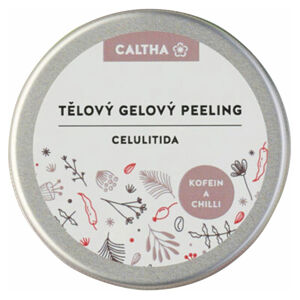 CALTHA Tělový gelový peeling kofein a chilli 100 g