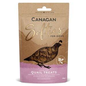 CANAGAN Softies quail treats pamlsky pro psy 200 g