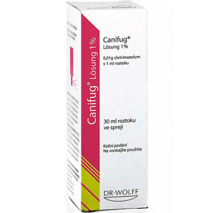 DR. WOLFF CANIFUG-LÖSUNG 1% Roztok k zev. užití 30 ml
