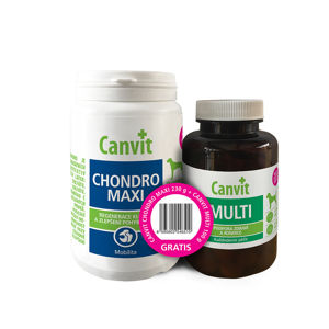 CANVIT Chondro Maxi 230 g + Multi pro psy 100 g
