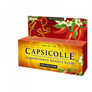 CAPSICOLLE Kapsaicinový krém extra hřejivý 50 g