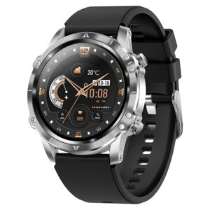CARNEO Adventure HR+ chytré hodinky stříbrné