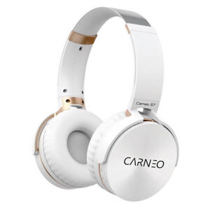 CARNEO S7 White bluetooth bezdrátová sluchátka