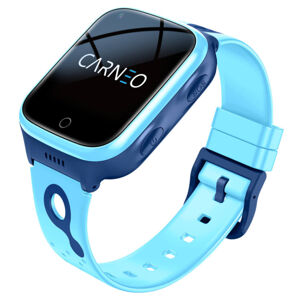 CARNEO GuardKid+ 4G Platinum blue dětské chytré hodinky, rozbalené