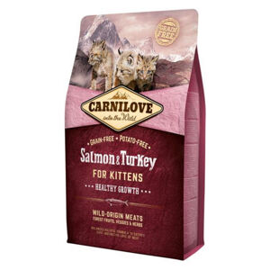 CARNILOVE Salmon & Turkey granule pro koťata 1 ks, Hmotnost balení: 6 kg