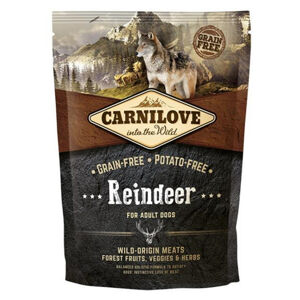 CARNILOVE Reindeer Grain Free granule pro psy 1 ks, Hmotnost balení: 12 kg