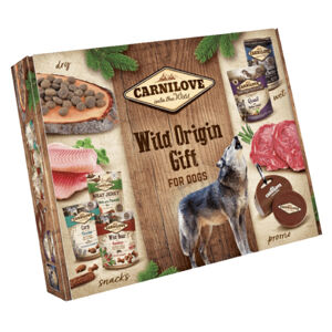 CARNILOVE Dog Wild Origin Gift Box dárkový box pro dospělé psy 2023