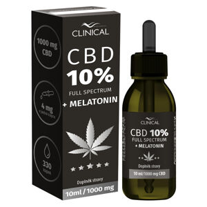 CLINICAL CBD 10% full spectrum + melatonin 10 ml