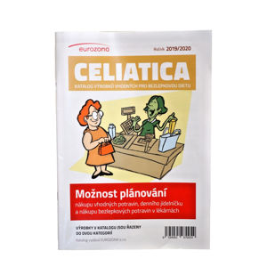 CELIATICA katalog výrobků pro bezlepkovou dietu komplet