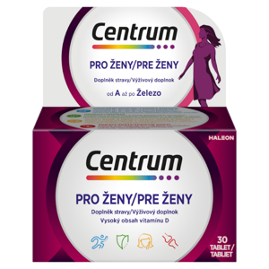 CENTRUM AZ pro ženy 30 tablet