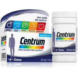 CENTRUM Multivitamin pro muže 60 tablet, poškozený obal