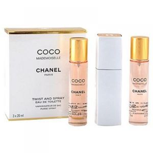 Chanel Coco Mademoiselle Toaletní voda 3x20ml twist and spray