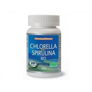 Chlorella plus Spirulina Bio 100g
