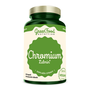 GREENFOOD NUTRITION Chrom lalmin 60 kapslí