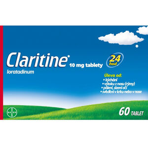 CLARITINE 10 mg 60 tablet, poškozený obal