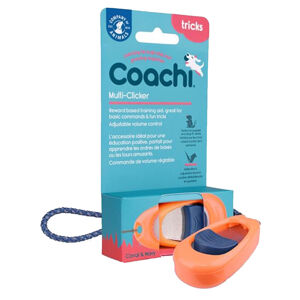 COACHI Multi-Clicker Tréninkový clicker oranžový 1 ks