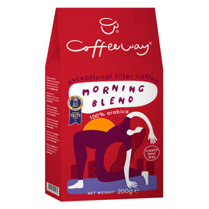 COFFEEWAY Morning Blend mletá káva  200 g