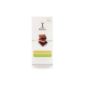 BALANCE Stevia mléčná čokoláda pistácie, mandle a vlašské ořechy 85 g