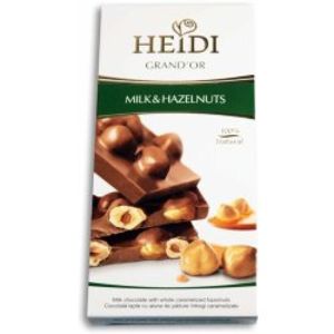 Čokoláda Grand´or whole hazelnuts milk 100g