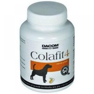 DACOM COLAFIT 4 na klouby pro psy černé/bílé 100 tablet
