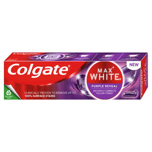 COLGATE Max White Purple Reveal bělicí zubní pasta 75ml