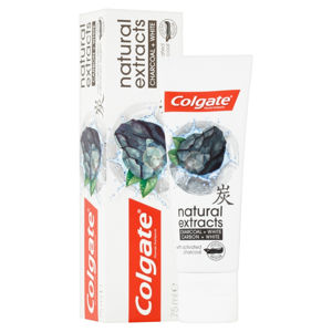 COLGATE Zubní pasta Natural Extracts Charcoal+White 75 ml