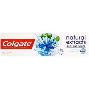 COLGATE Zubní pasta Natural Extract Radiant White 75 ml