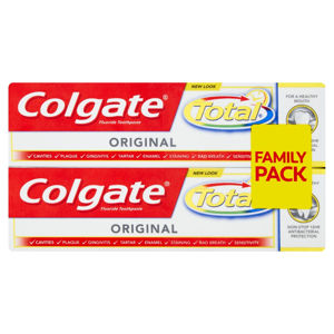 COLGATE Total Whitening Zubní pasta 2x75 ml