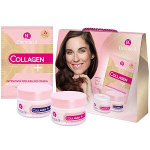 DERMACOL Collagen I. Krém 50 ml + noční krém 50 ml + maska 16 g Dárkové balení
