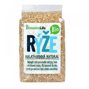 COUNTRY LIFE Rýže kulatozrnná natural BIO 500 g