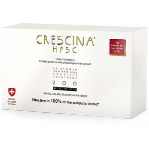 CRESCINA HFSC 100% Péče pro podporu růstu vlasů a proti vypadávání vlasů (stupeň 200) - Ženy 20 x 3,5 ml