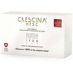 CRESCINA HFSC 100% Péče pro podporu růstu vlasů a proti vypadávání vlasů (stupeň 1300) - Muži 20x3,5 ml
