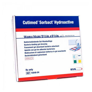 BSN MEDICAL Cutimed sorbact hydroactive 14cm x 14cm 10ks 7264604